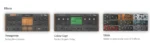 Repro 5 Synthesizer,Bazille Modular Synth,Satin Tape Emulation,Colour Copy Delay,Twangstrom Pitch Shifter,Professional Music Plugins,Music Production Software,Electronic Mu