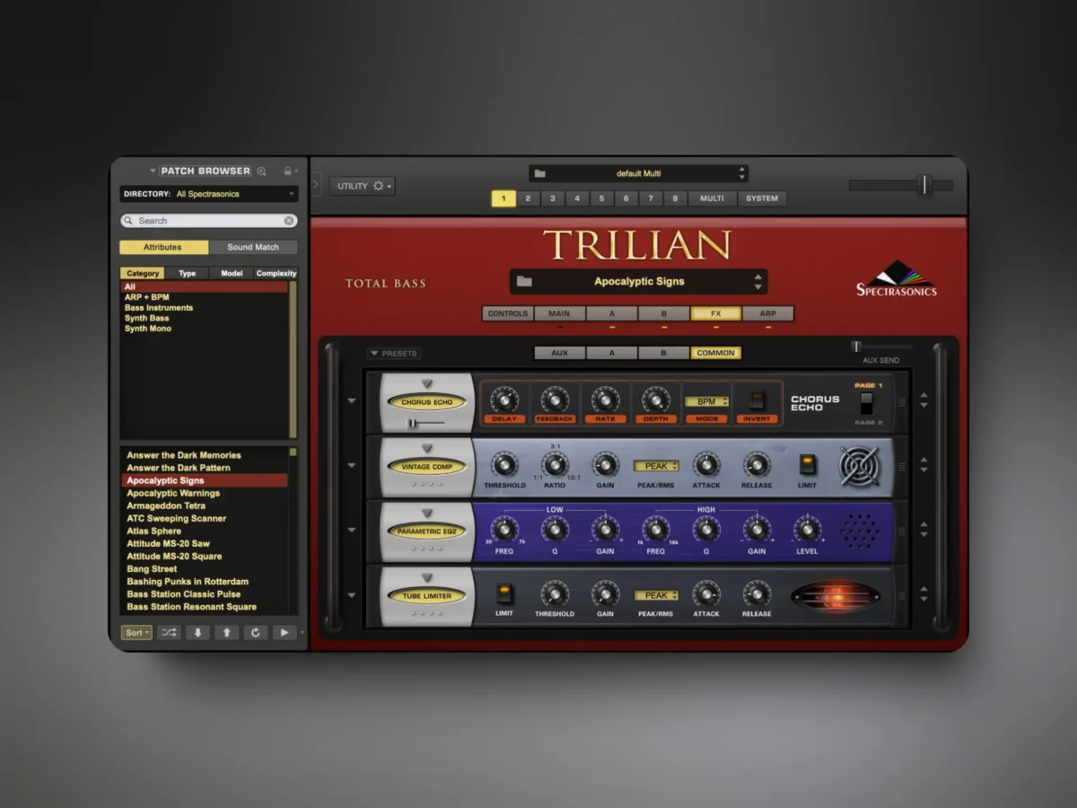 spectrasonics trilian library