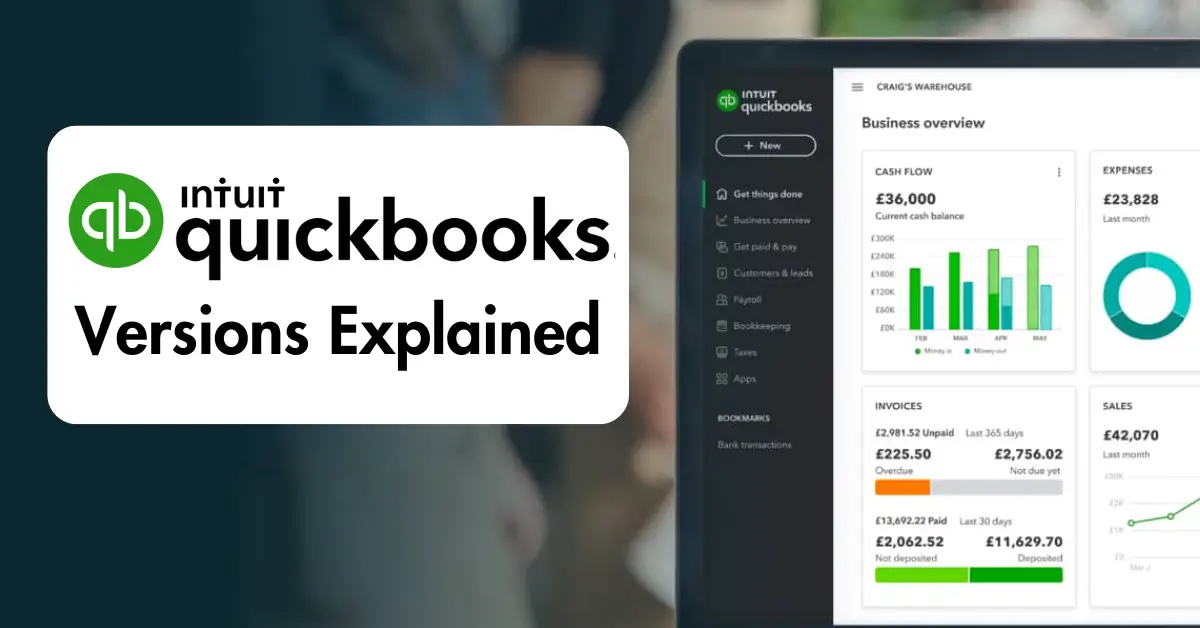Intuit Quickbooks versions explained