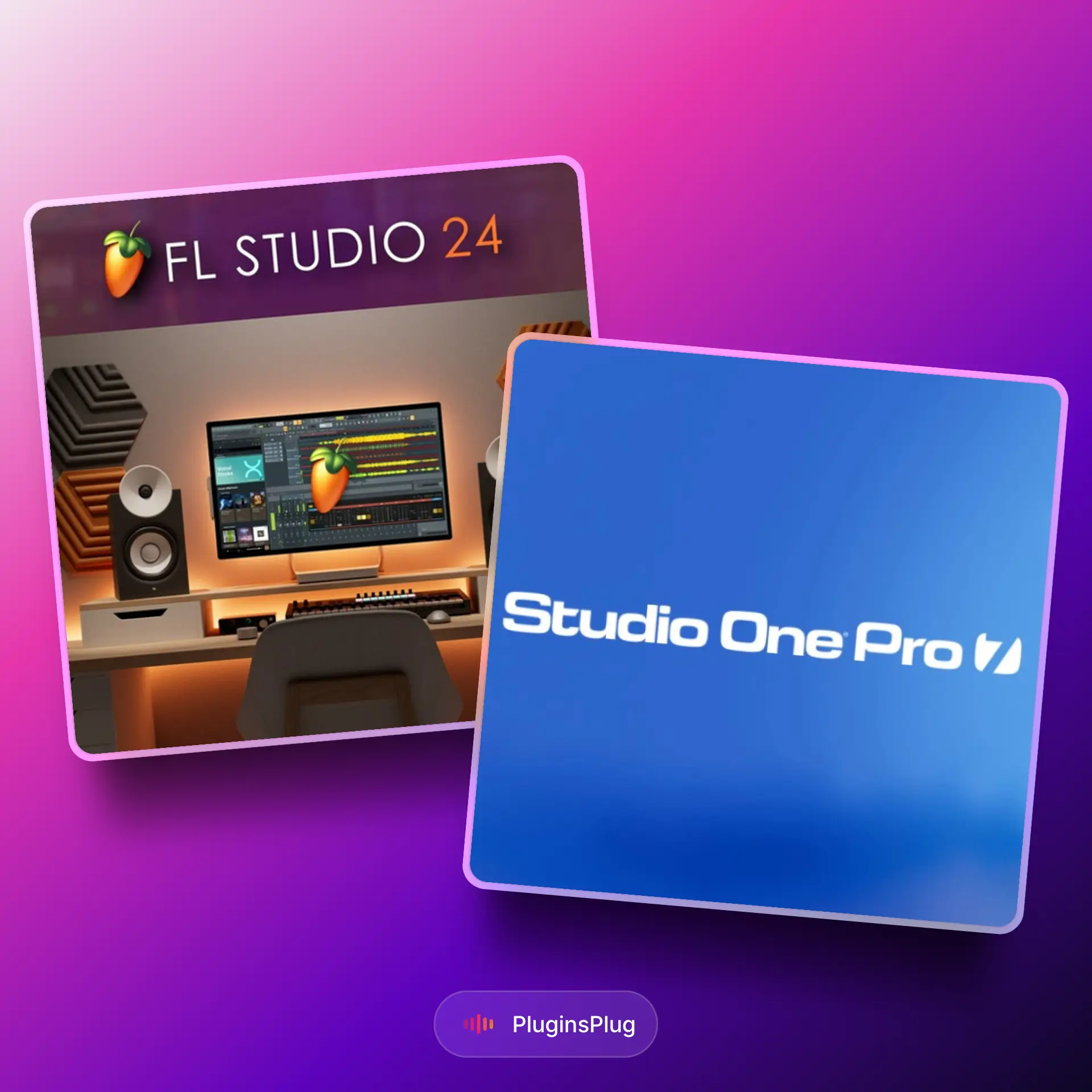 fl studio 24 studio one 7 banner